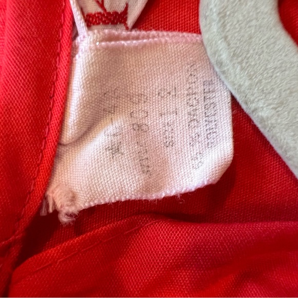 Vintage KENROSE Ken Robes Size 12 Embroidered Red Lounge Day Dress Robe Zip Up - Picture 16 of 16